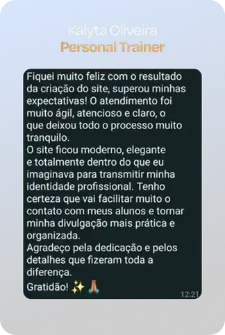 Depoimento Kalyta Oliveira